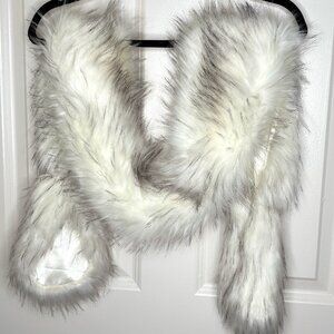 White Fur Stole